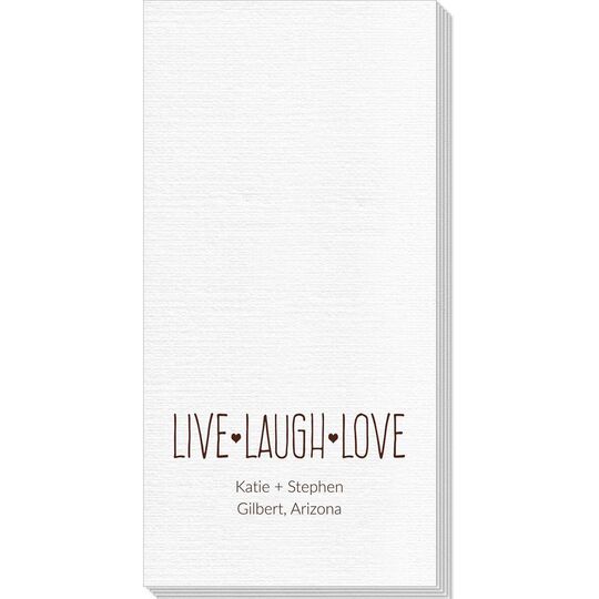 Live Laugh Love Deville Guest Towels